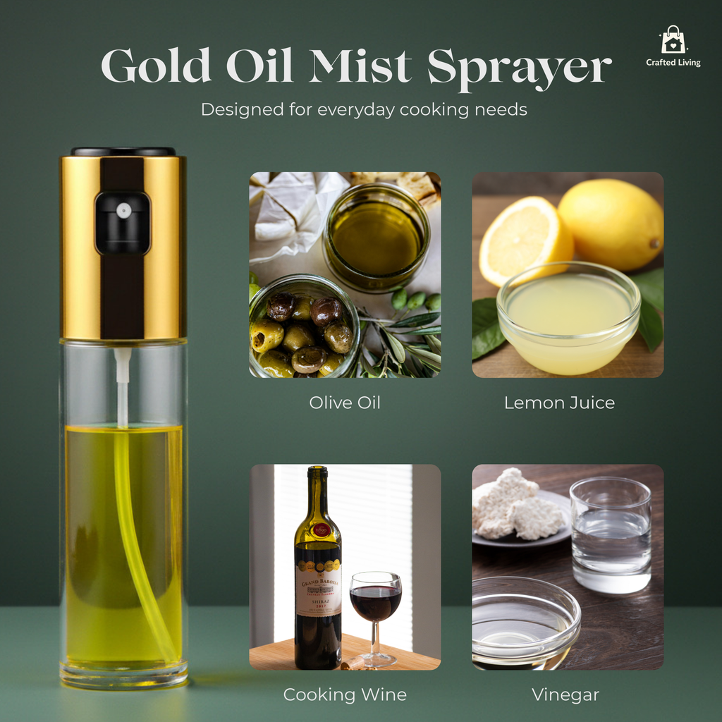 Golden Oil Mist Sprayer