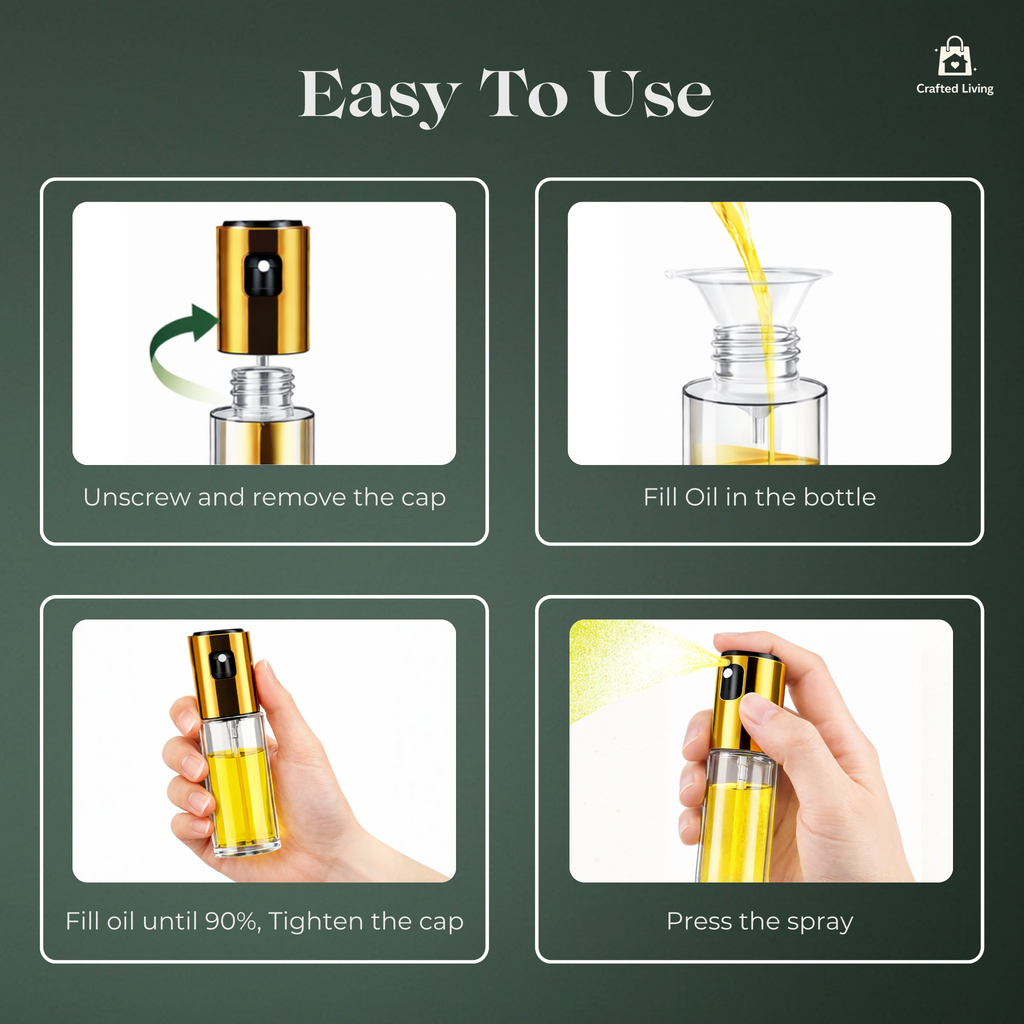 Golden Oil Mist Sprayer