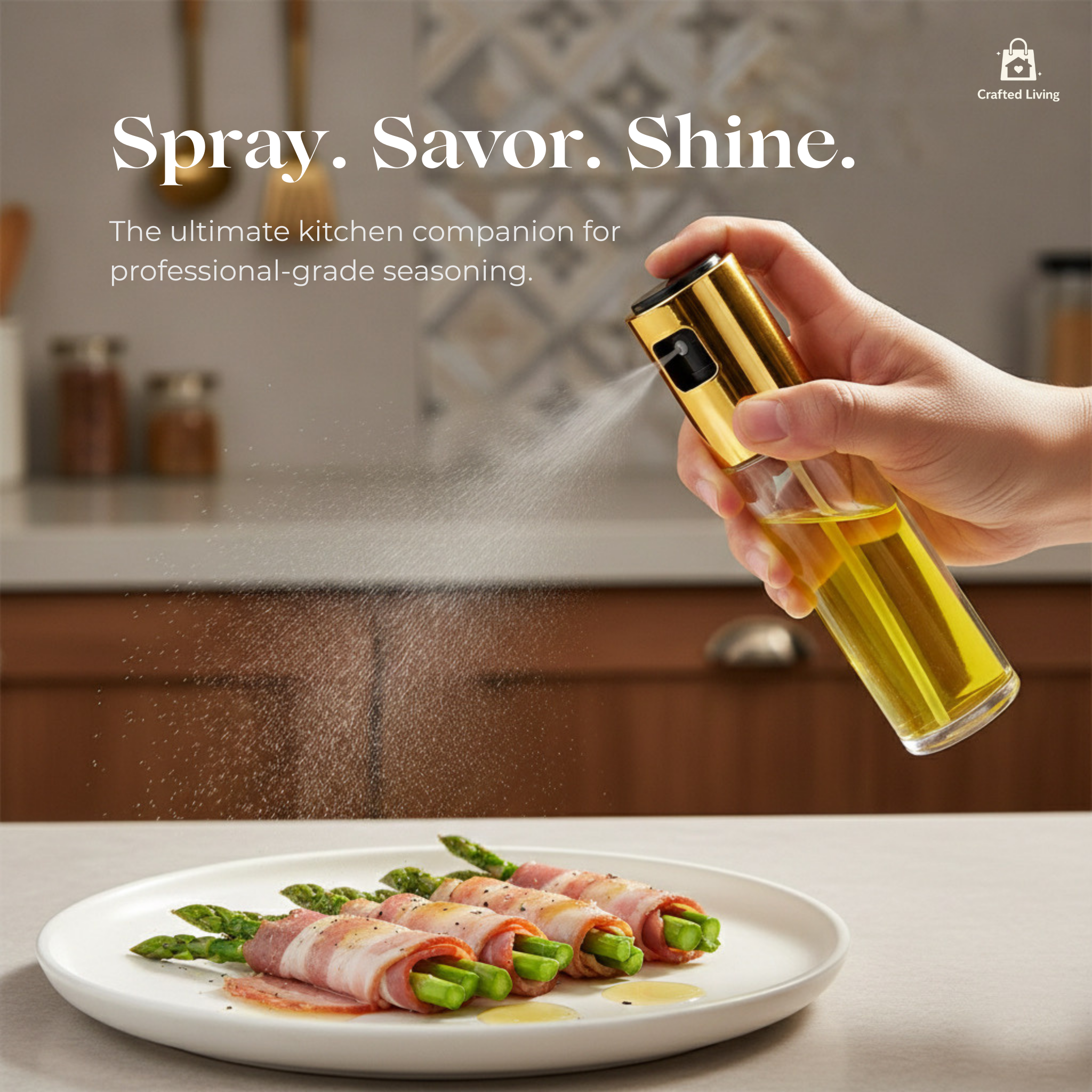 Golden Oil Mist Sprayer