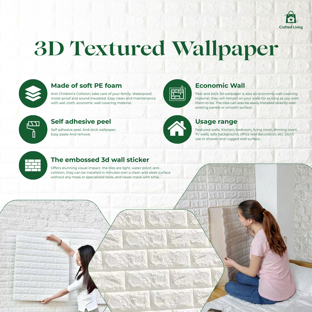 3D Textured Wallpaper
